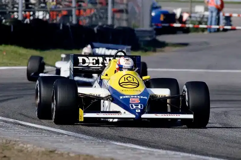 F1 - Grand Prix des Pays-Bas 1985 : Nigel Mansell - Williams Honda<br />

