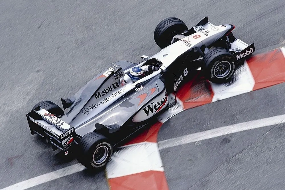 F1 - Mika Hakkinen McLaren Mercedes Grand Prix de Monaco 1998