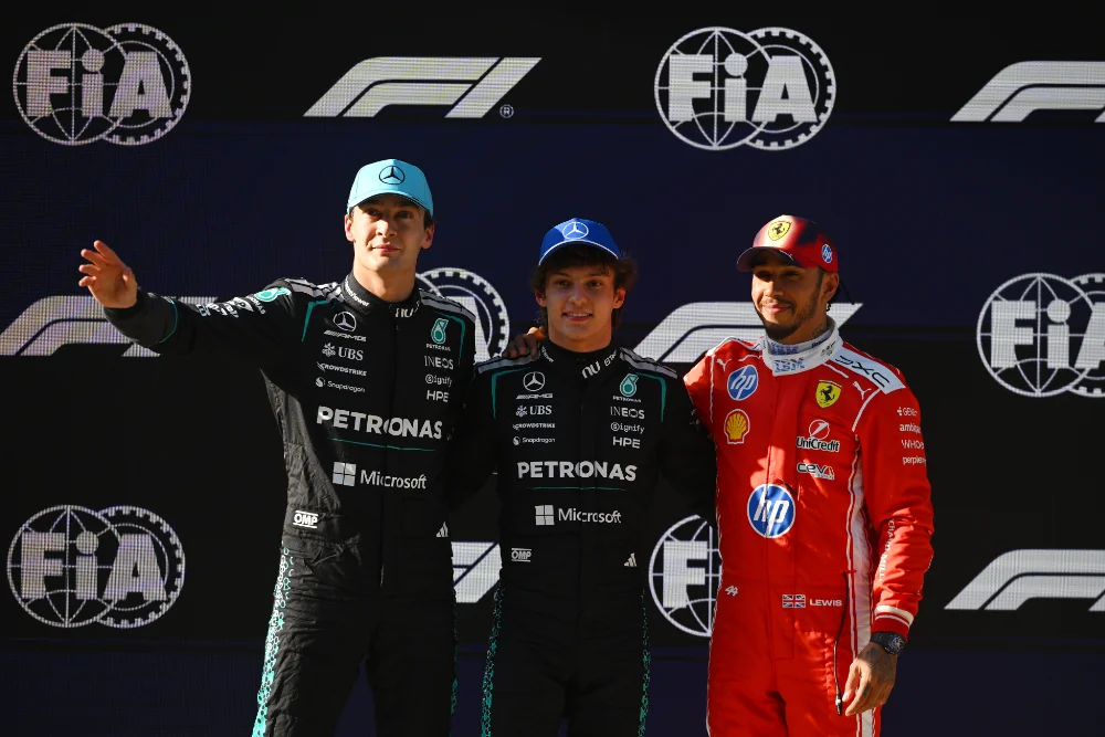 Première victoire en F1 pour Antonelli en Chine et premier podium avec Ferrari pour Hamilton !