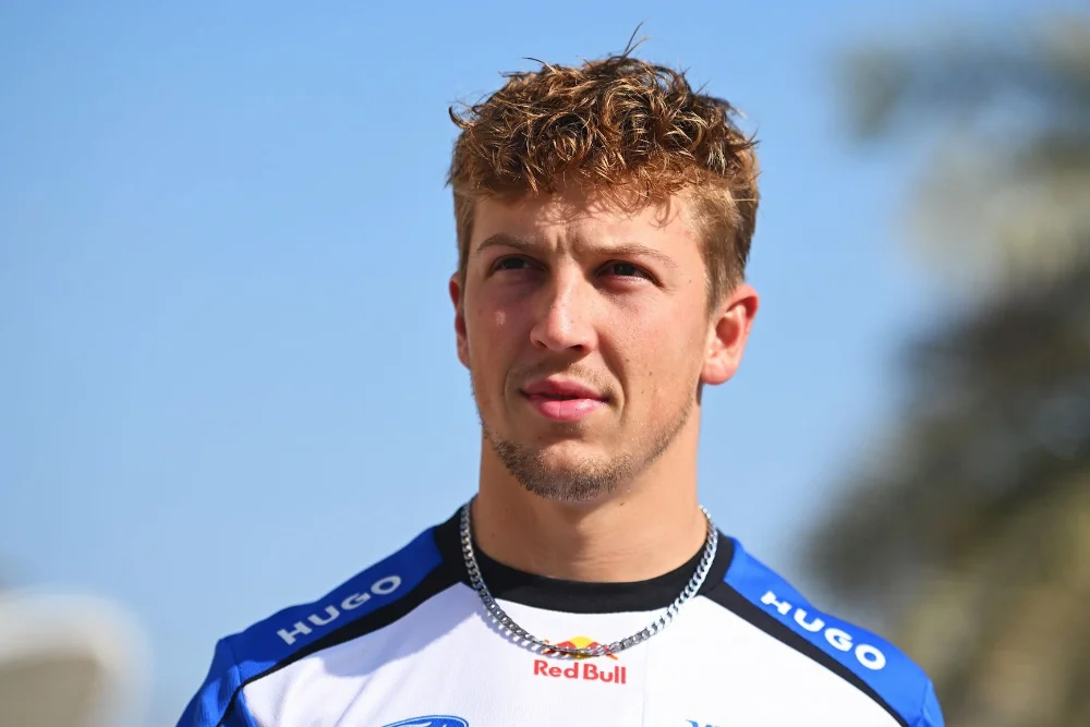 Portrait de Liam Lawson pilote F1 pour l'écurie Racing Bulls