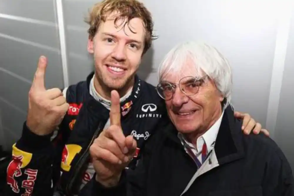 Bernie Ecclestone était très ami avec Sebastian Vettel
