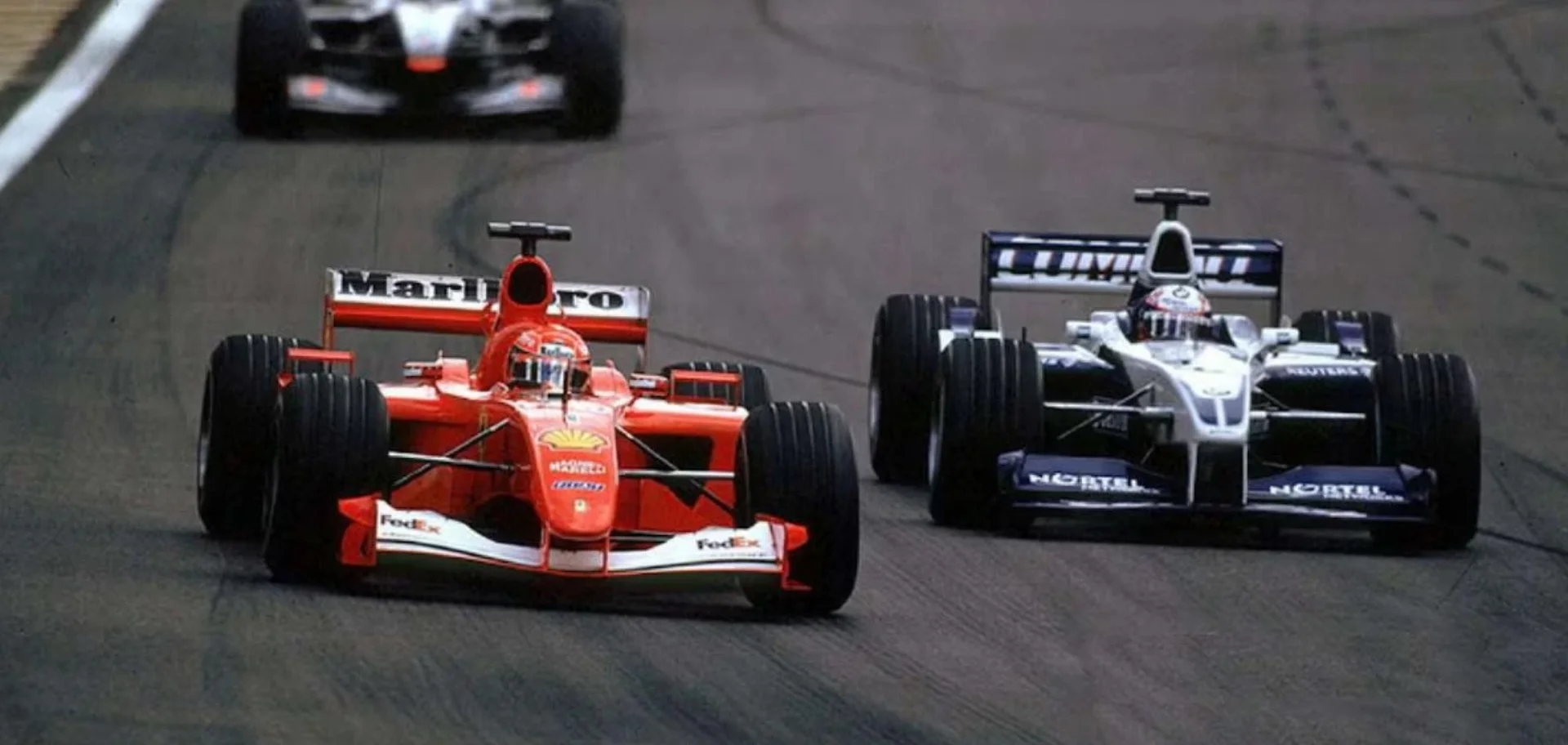 Le 1er avril 2001 : duel au sommet entre Montoya et Schumacher à Interlagos