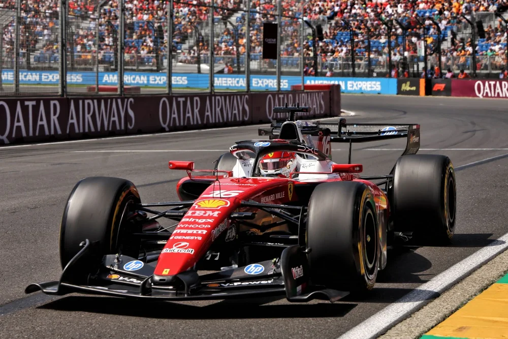 el1-australie-2026-melbourne-leclerc-ferrari Charles Leclerc (Ferrari) signe le meilleur temps des essais libres 1 du Grand Prix d'Australie 2026