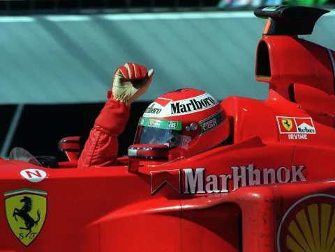 f1-1999-Ferrari-Eddie-Irvine Grand Prix d'Australie 1999 de Formule 1 : Eddie Irvine gagne avec Ferrari