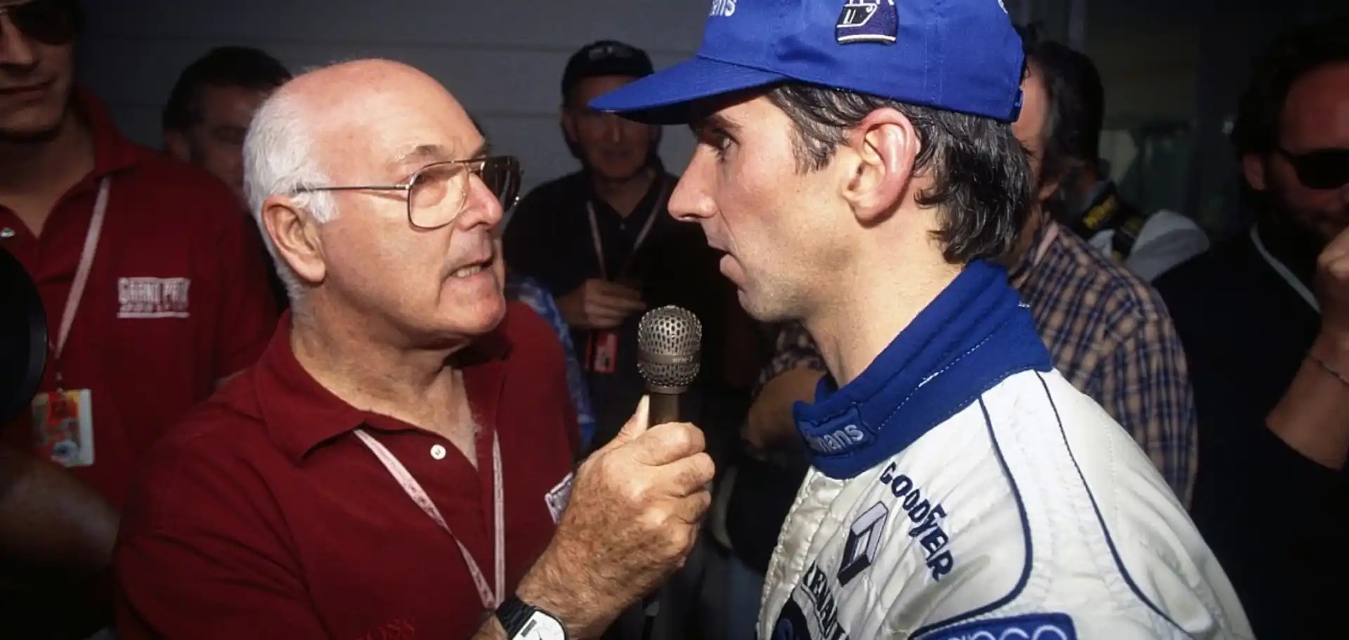 f1-ephemeride-13-mars-2021-murray-walker-mort 13 mars 2021 : mort de Murray Walker commentateur emblématique de la F1 pour la chaine britannique BBC