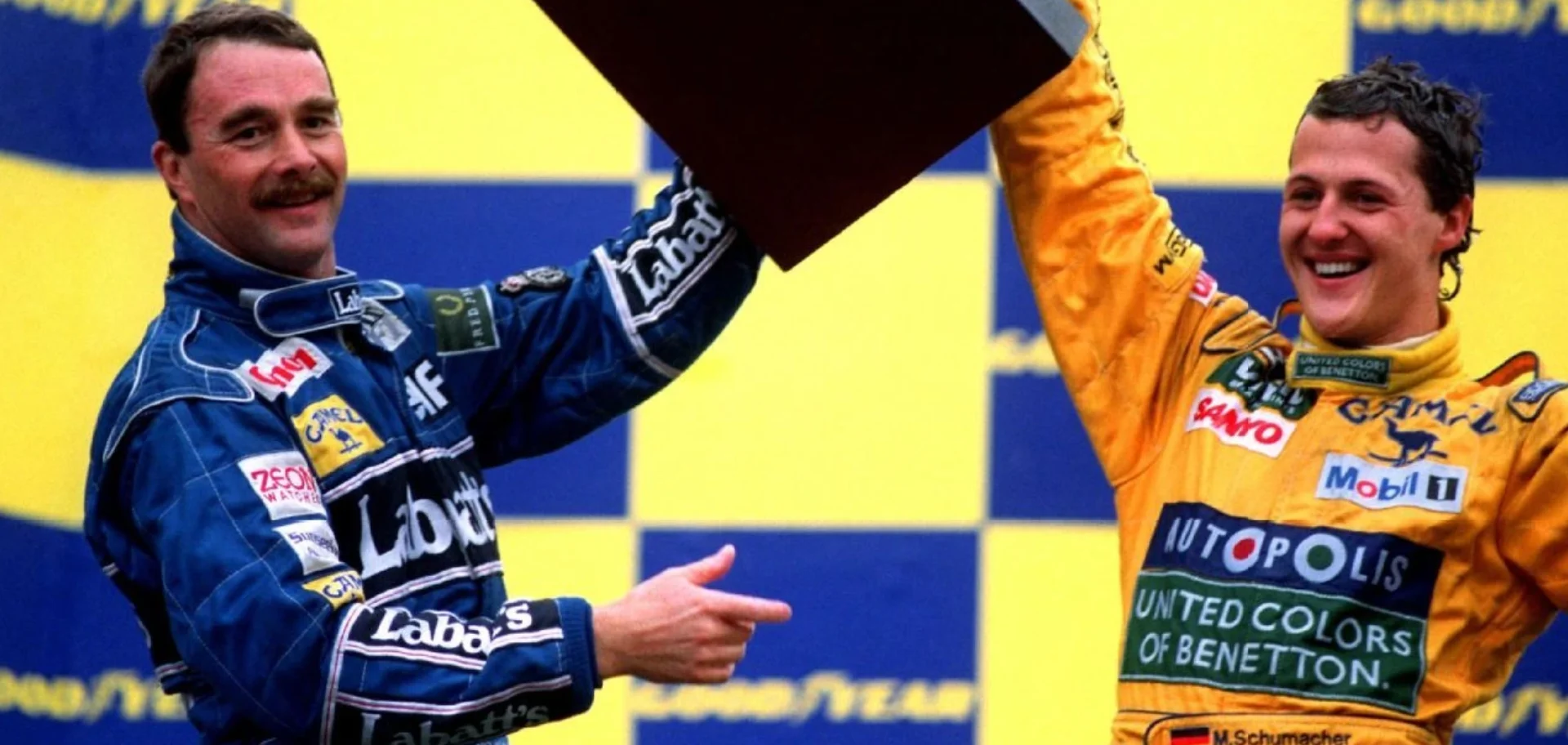 f1-ephemeride-22-mars-1992-podium-schumacher-mexique Le 22 mars 1992 : Premier podium de la carrière de Michael Schumacher lors du Grand Prix du Mexique