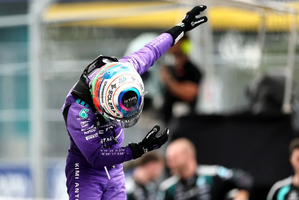 Troisième victoire d'affilée pour Kimi Antonelli au Grand Prix de Miami de F1