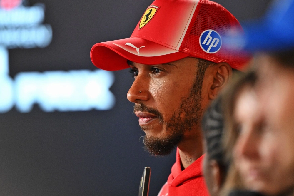 Lewis Hamilton a retrouvé de bonnes sensations au volant de sa Ferrari pendant les qualifications du GP des Pays-Bas