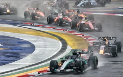 La grille de départ du Grand Prix de Singapour 2026