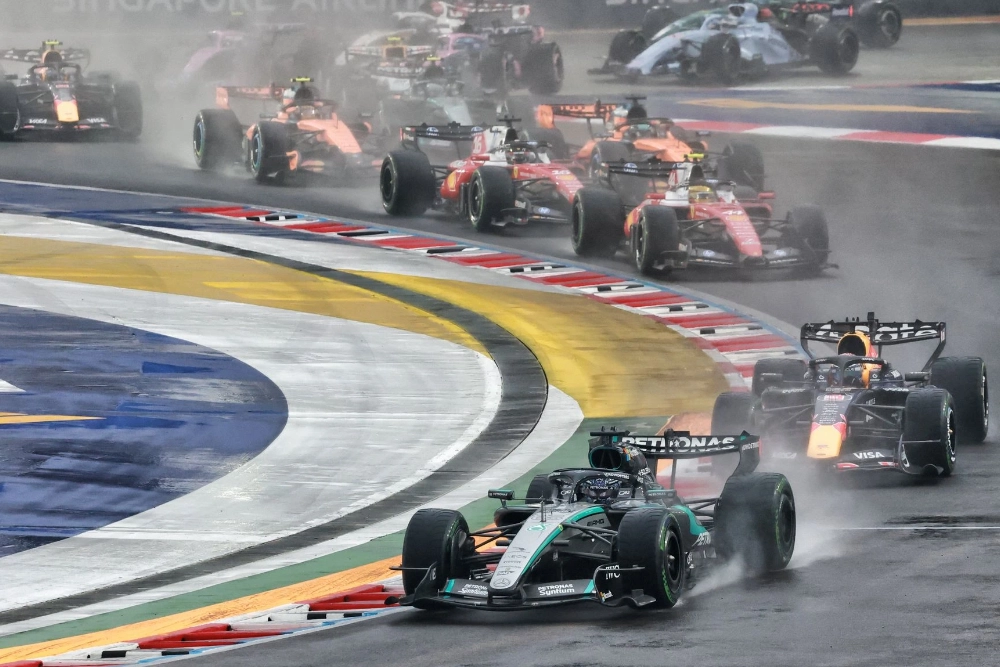 La grille de départ du Grand Prix de Singapour 2026 de Formule 1