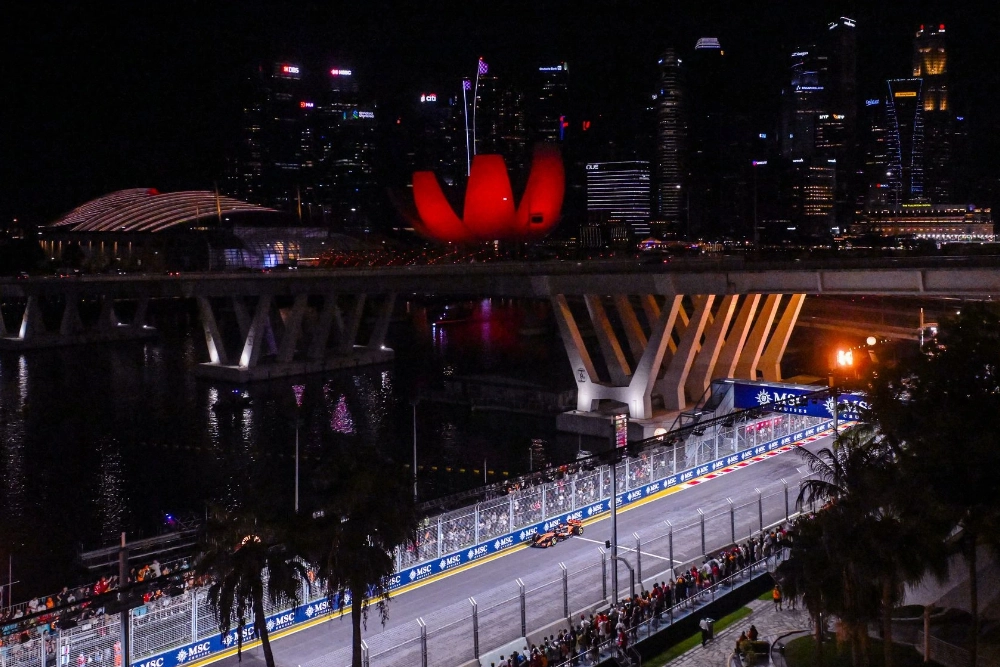 F1 - Horaires et programme complet du Grand Prix de Singapour 2026